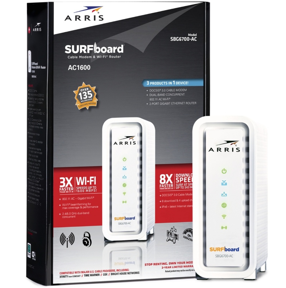Motorola Arris SBG6700 AC modem